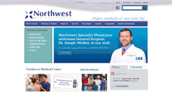 Desktop Screenshot of northwestmedcenter.net